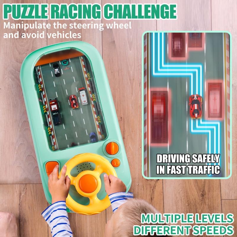 Kids' Musical Racing Adventure Steering Wheel Toy